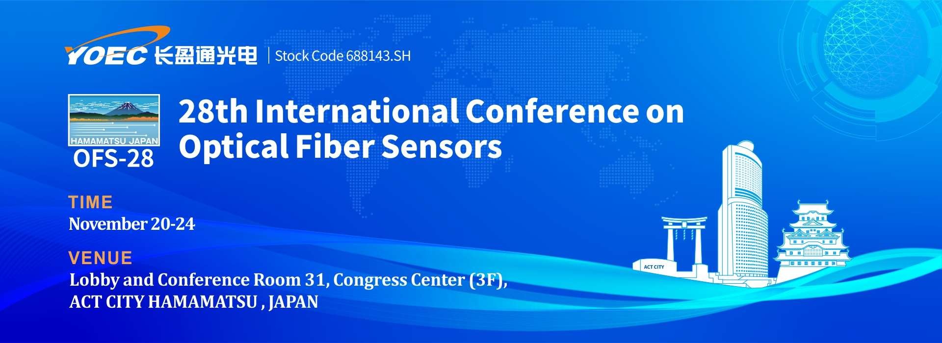 The 28th International Conference On Optical Fiber Sensors (OFS)